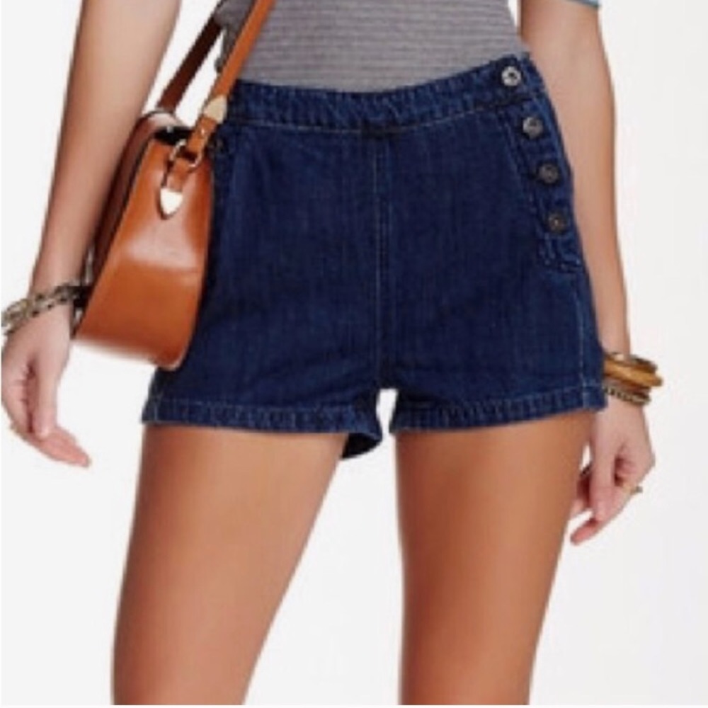 Free People High-Waisted Shorts